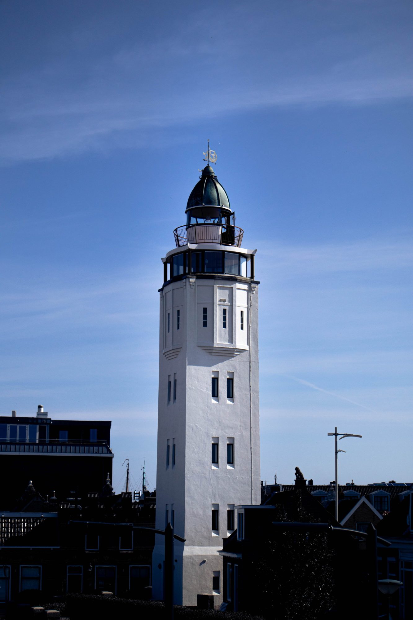 Harlingen vuurtoren vrijheid waddenzee strand wonen leven werken genieten Friesland