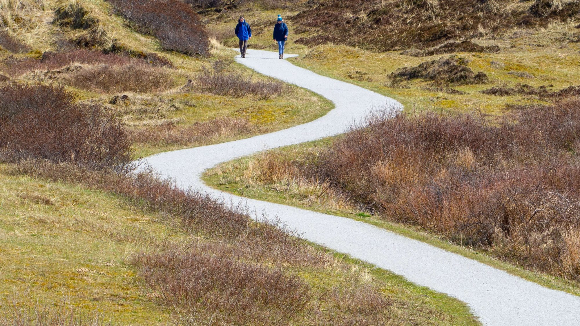 Bewegen duinen natuur groen eiland Friesland wonen leven vrijheid