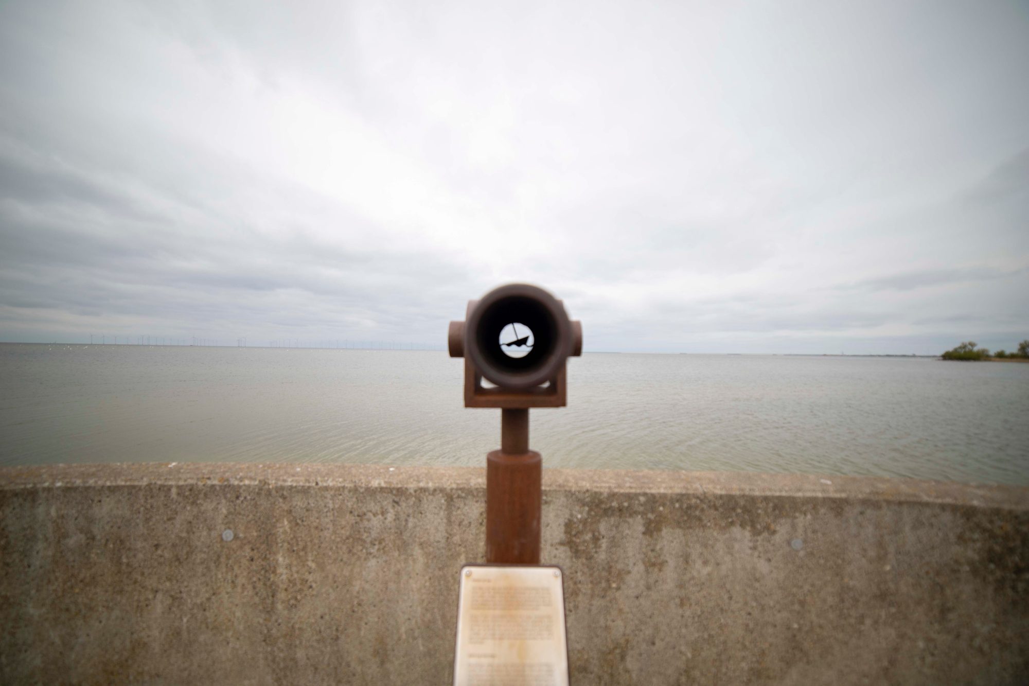 Verrekijker zee leven