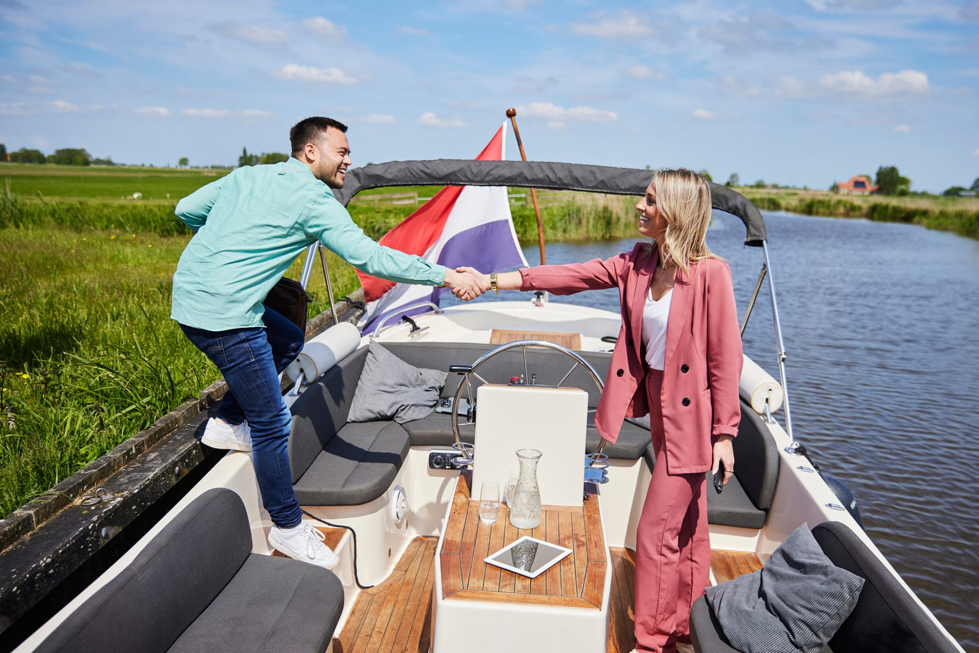 WRK dag welkom aan boord in Friesland werkgever maakt kennis met sollicitant nieuwe collega