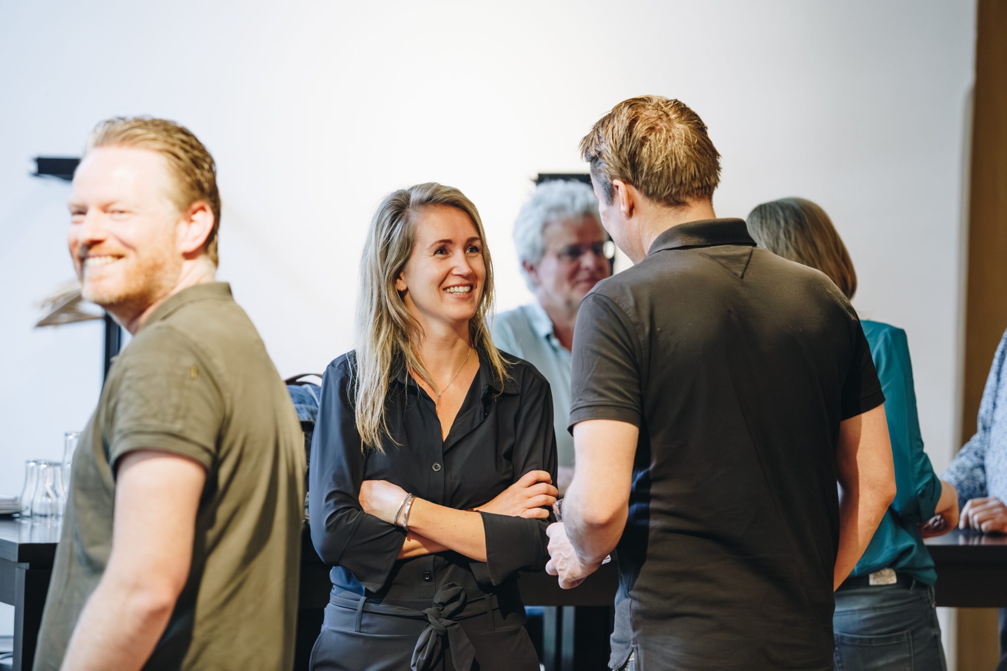 Vereniging Circulair Friesland bedrijfsgesprek netwerken gezellig borrelen