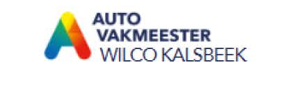 Autovakmeester Wilco Kalsbeek logo klein blauw groen rood geel