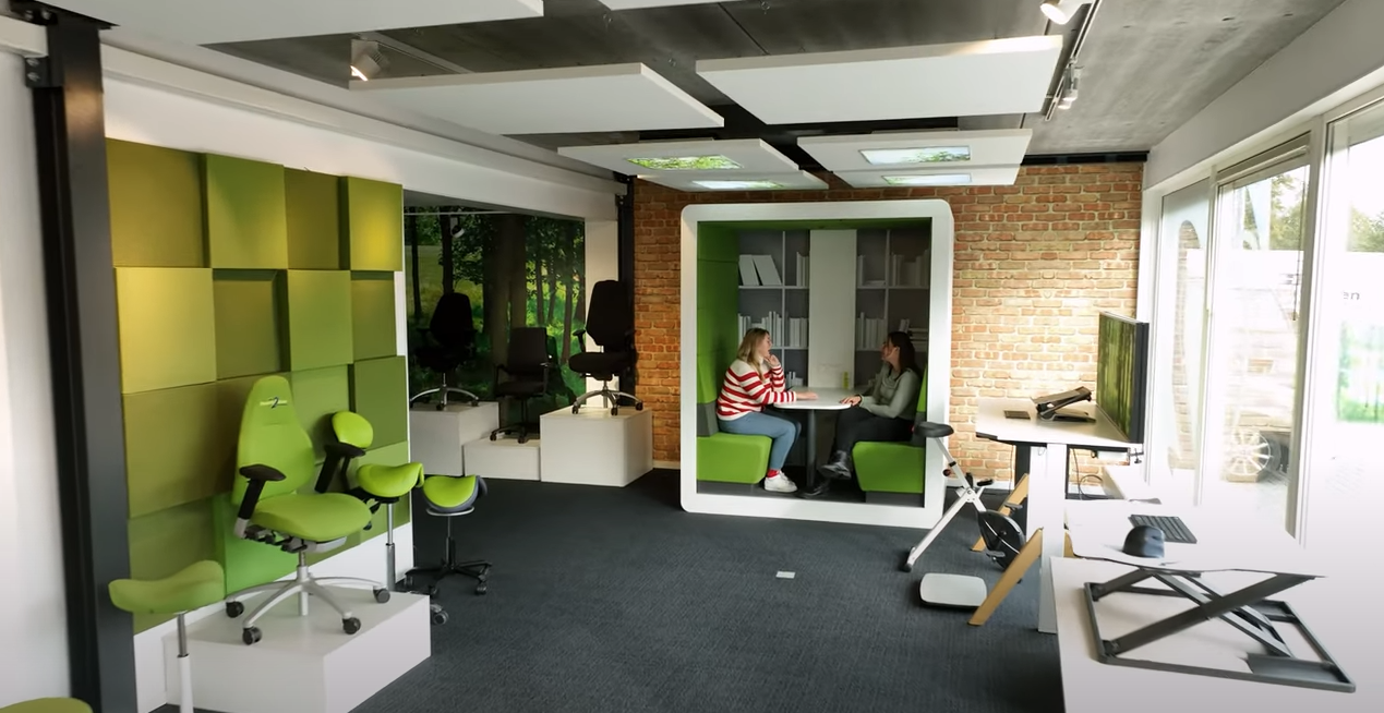 Health2Work kantoor groen